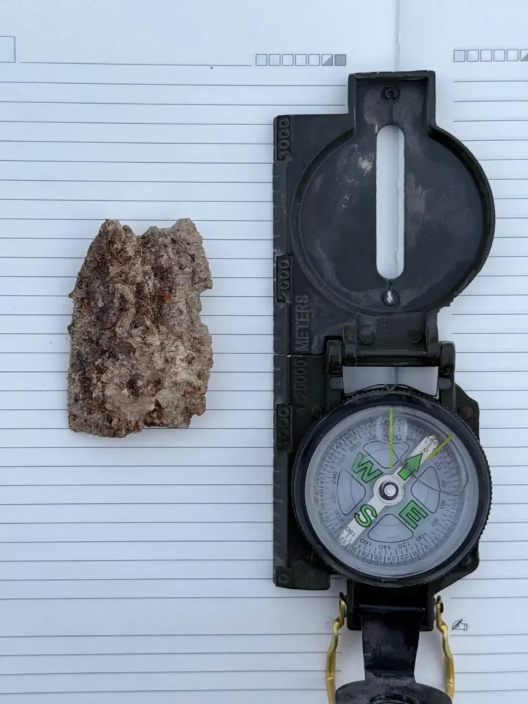 During the expedition at the Kanka archaeological site, a temple and military equipment dating from the 5th–7th centuries were discovered. Credit: Academy of Sciences of the Republic of Uzbekistan