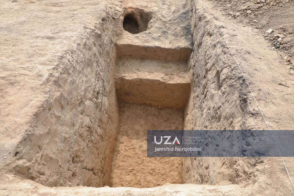 The team had opened trenches in three sectors, uncovering foundations of a rectangular fortress with clear evidence of sustained habitation. Credit: Uzbekistan National News Agency (UzA)