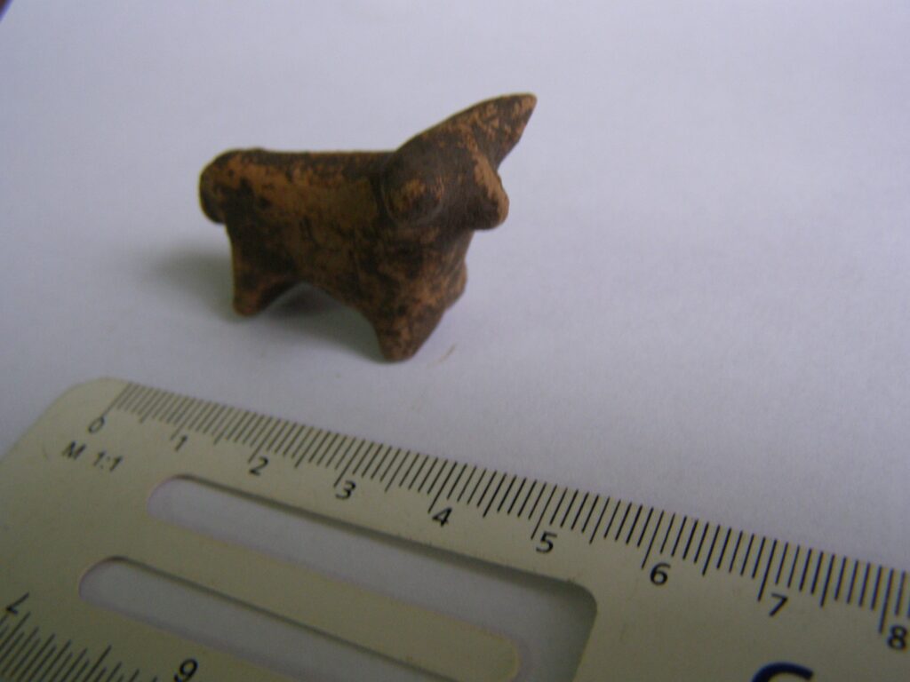 A 6,000-year-old Trypillia clay bull figurine found in Galicia reveals new insights into the spiritual life, symbolism, and artistic traditions of early prehistoric Ukraine. Credit: National Preserve “Ancient Halych”