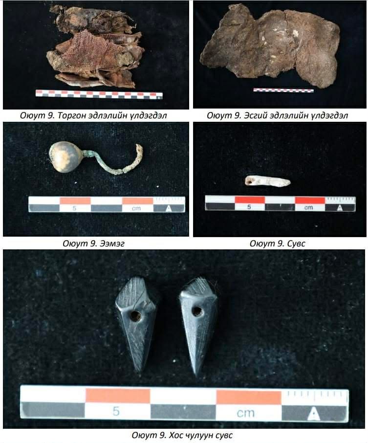 All ten graves were documented, including Bronze Age burials, undated graves, and two from the medieval period (8th–13th centuries). Credit: Montsame