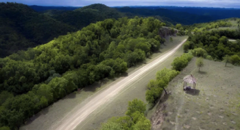 A section of the 2,200-year-old Qin Imperial Road, regarded as the ancestor of modern highways. Credit: Official Website of Shaanxi Province