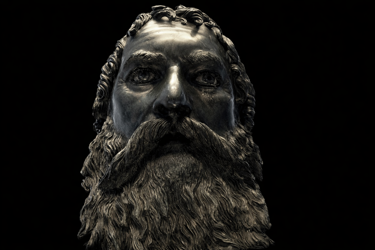 Credit: Bronze Head of Seuthes III, sculpted by Silanion or one of his circle of sculptors. Public Domain