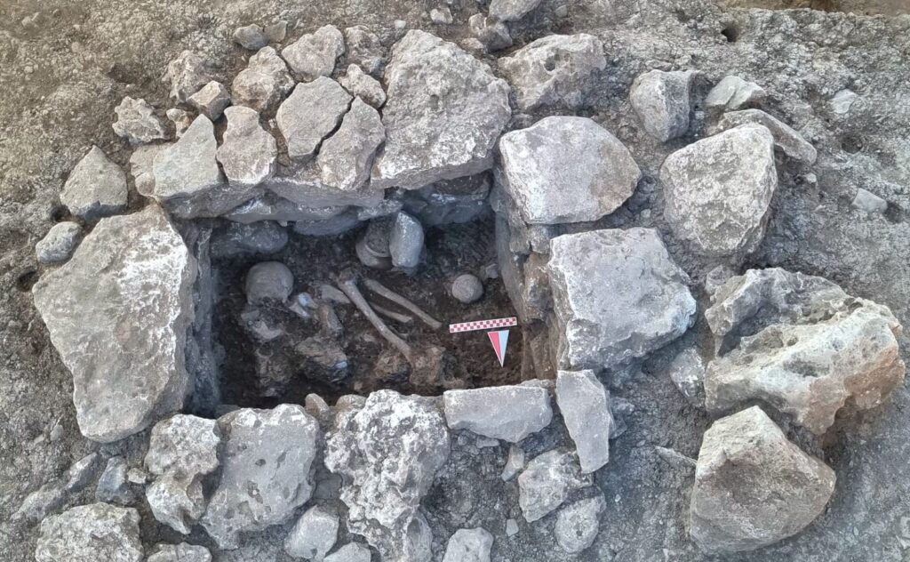 Human skeletal remains discovered at Çayönü Tepesi in the Ergani district of Diyarbakır are being analyzed at Hacettepe University to investigate the genetic makeup of Neolithic and Bronze Age communities. Credit: AA