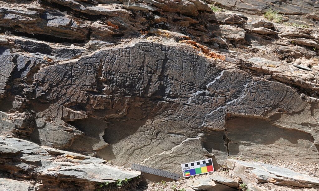 The Garitang Keshi, or the Garitang Engraved Stone. Credit: National Cultural Heritage Administration
