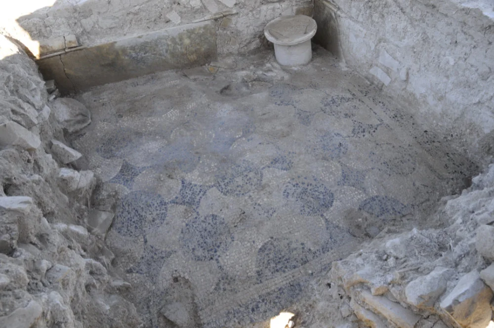 While other buildings in Ostia feature decorative elements, none rival the scale and luxury of this episcopal hall. Credit: Ostia Project Archive