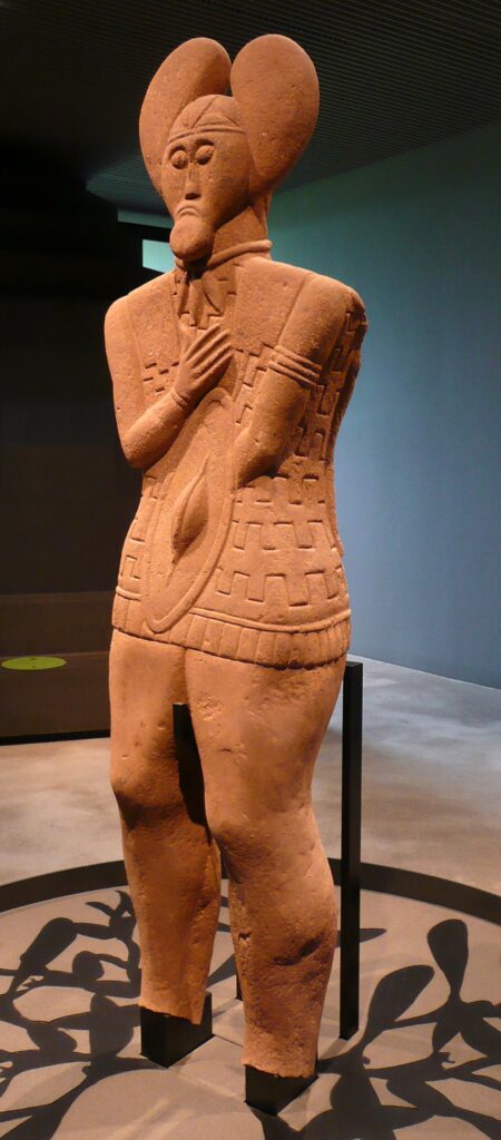 The Celtic Prince of Glauberg (c. 500 BCE) displayed at the Keltenwelt am Glauberg museum and research center. Credit: Public Domain