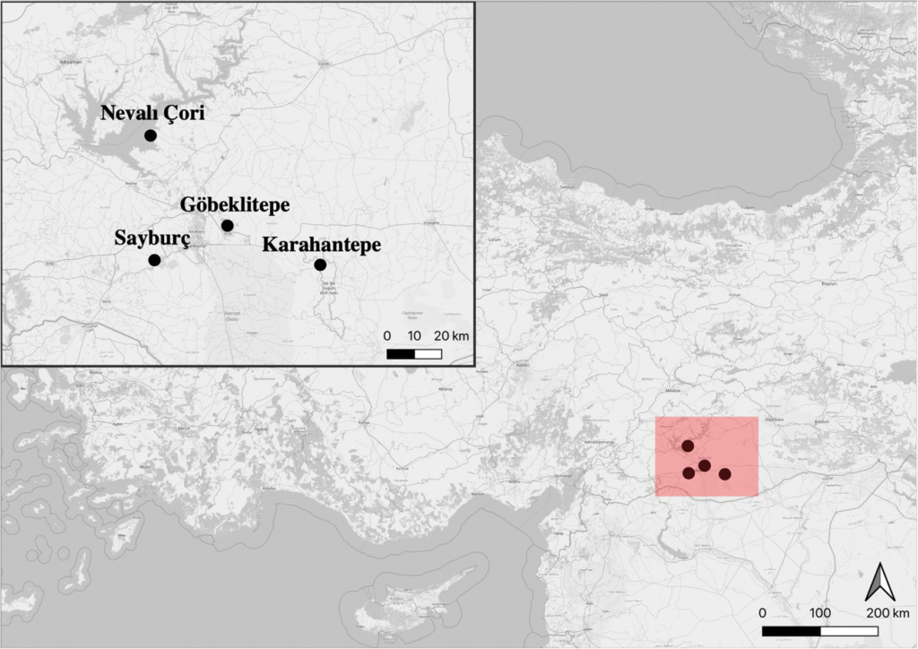 Sites studied in the text. (Map: Emre Deniz Yurttaş.)Credit: Yurttaş E. D. (2025), Cambridge Archaeological Journal
