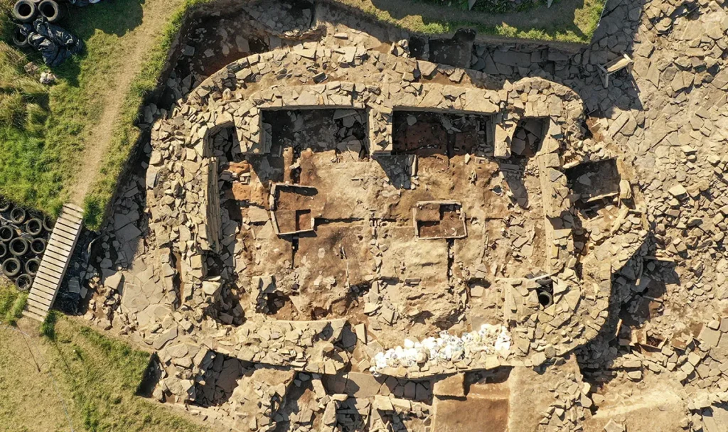 Structure Twelve. Credit: Jim Rylatt - Ness of Brodgar Project