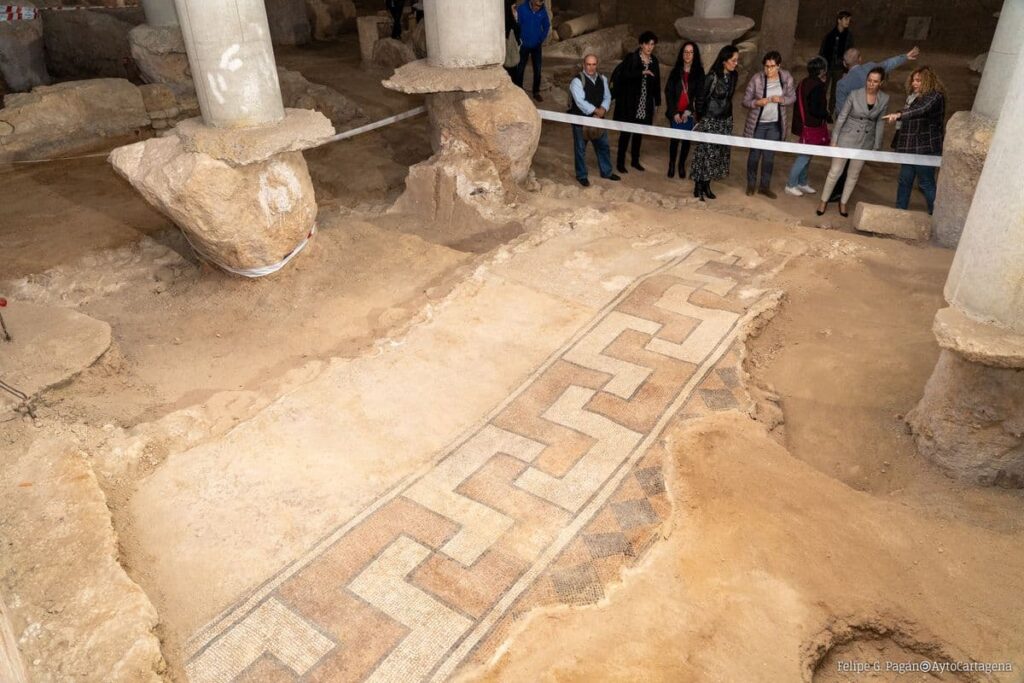 View of the Domus of Salvius in Cartagena. Credit: G. Castillo and A. Fernández (2026)