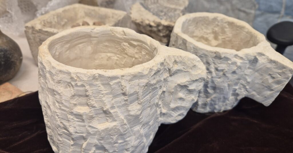 Preferred over pottery: According to rabbinic law, stone vessels cannot become ritually impure, making them ideal for storing food during the Second Temple period. Credit: Israel Antiquities Authority via Facebook