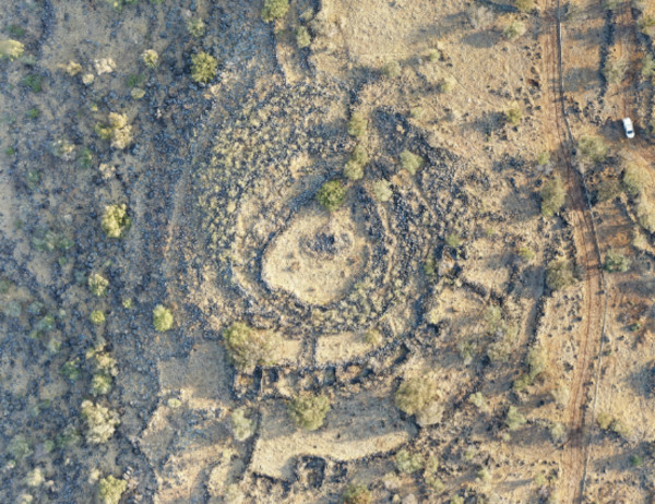 Orthophoto of Khirbet Bteha. (Created by A. Kleiner). Credit: Michal Birkenfeld et al./PLOS One, 2026