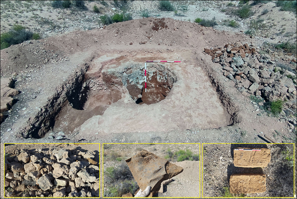 Pottery kiln with wasters (test pit 8) (figure by A. Vahdati).Credit: Vahdati A. A (2026), Antiquity