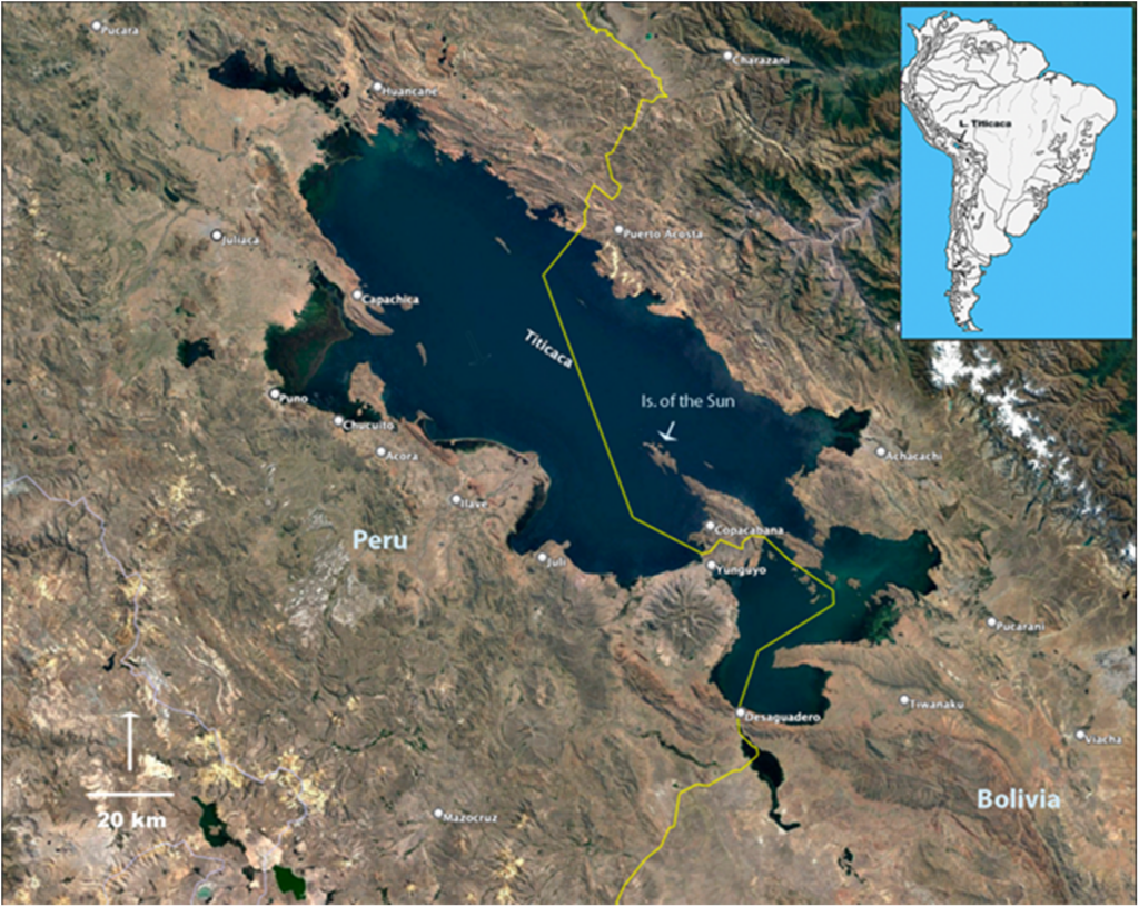 Titicaca Basin with South America insert. Credit: Stanish C, (2026), Latin American Antiquity