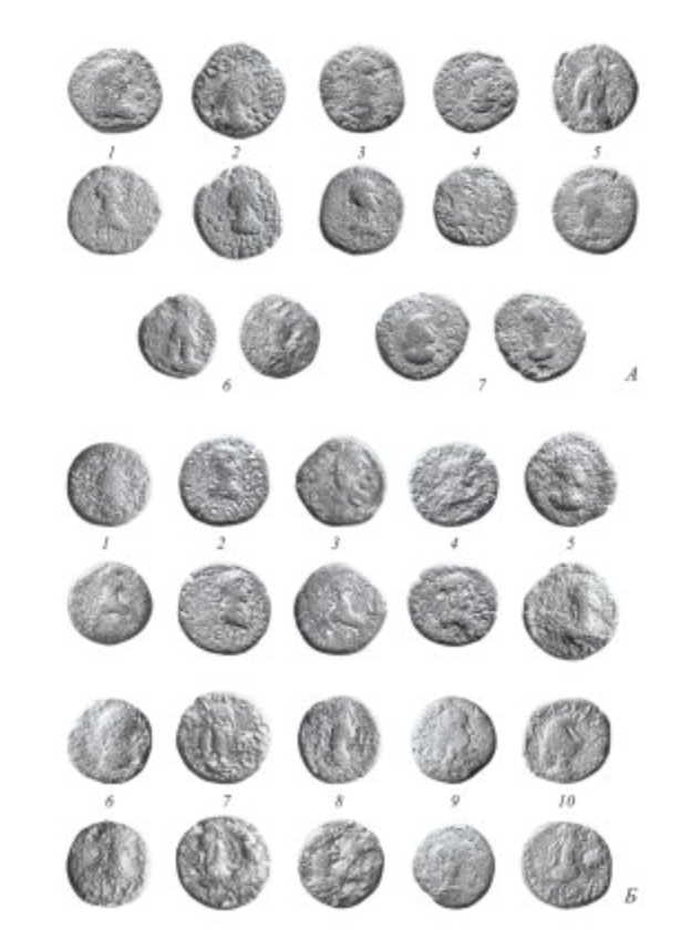 Contents of the wallets: A – Wallet 3; B – Wallet 4. Credit: M.G. Abramzon, S.N. Ostapenko / Brief Communications of the Institute of Archaeology (KSIA).