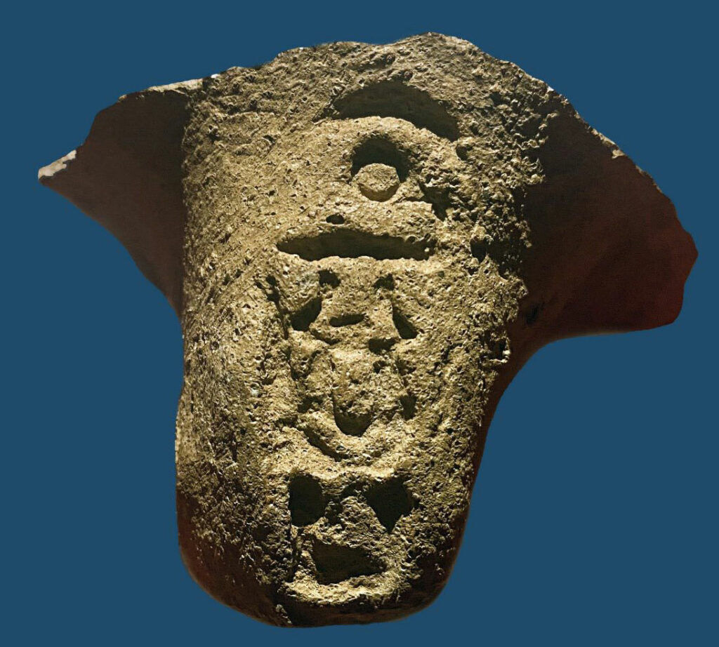 Jar handle stamped with the name of Pharaoh Thutmose I. Credit: Egyptian Ministry of Tourism and Antiquities