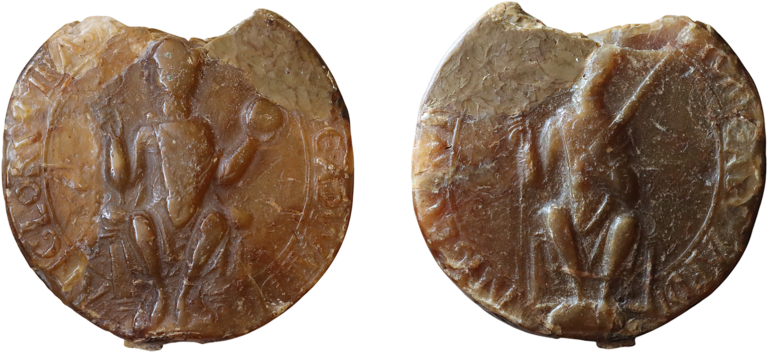 Saint-Denis Seal Impression of Edward the Confessor (1053 × 1057). © Paris, Archives nationales, Sc/x/832. Credit: Dorandeu, G. & Roach, L., Early Medieval England and its Neighbours (2026)