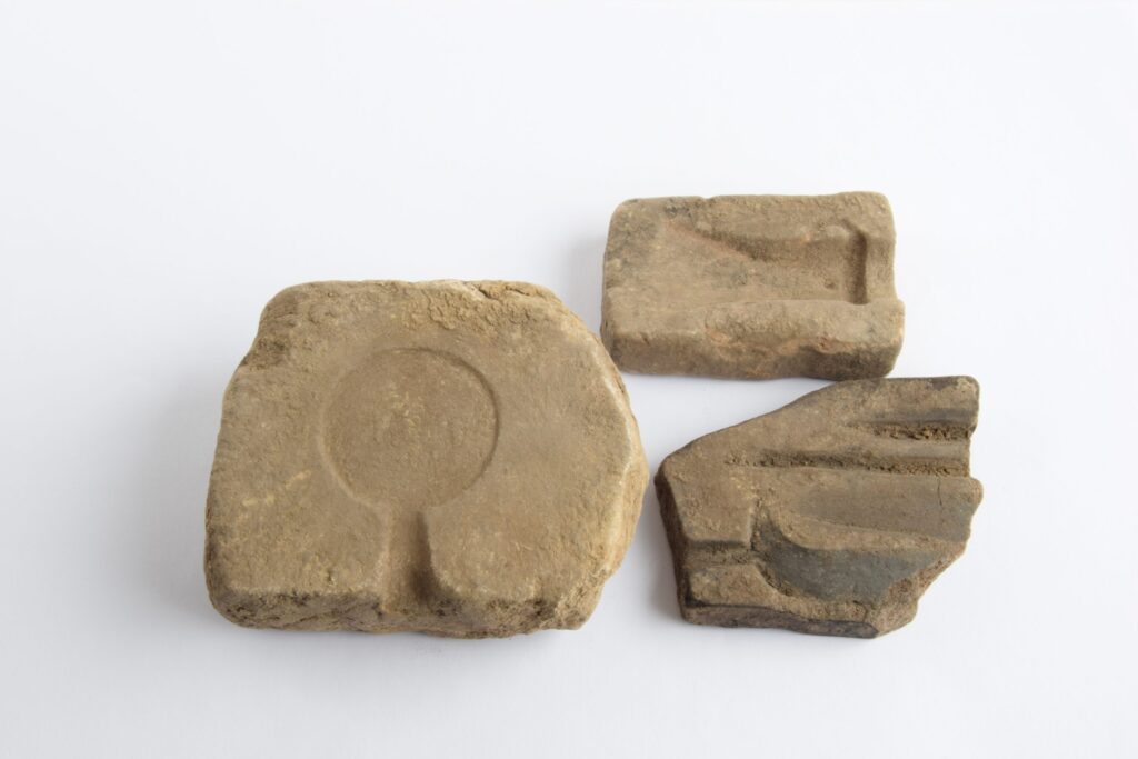 Stone casting molds (Urnfield culture). Credit: ACO – Andrea Šindlerová