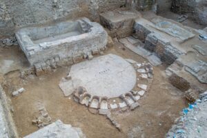 Rare Circular Bath and Mosaic Roman Villa Unearthed in Alexandria Reveal a Lost Urban Quarter