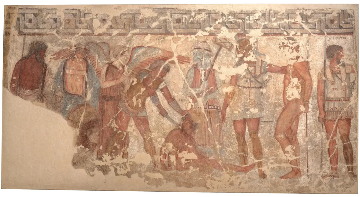 Italy Acquires the François Tomb of Vulci, a Rare Masterpiece of Etruscan Painting - Arkeonews