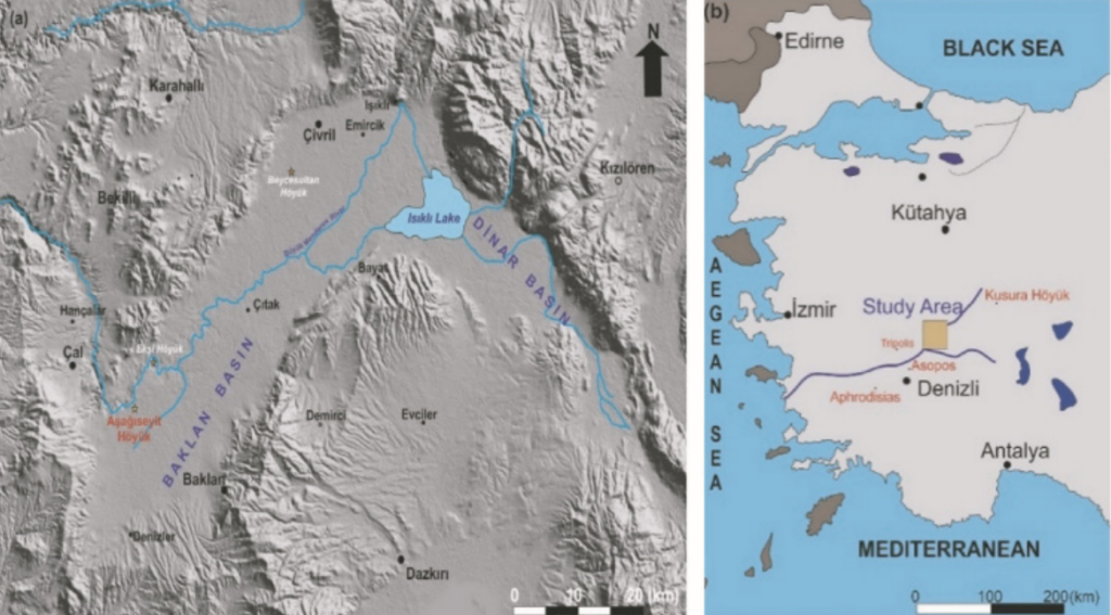 Location of the Aşağıseyit Höyük. Credit: Konakçı, E., 2026, Arkeoloji Dergisi