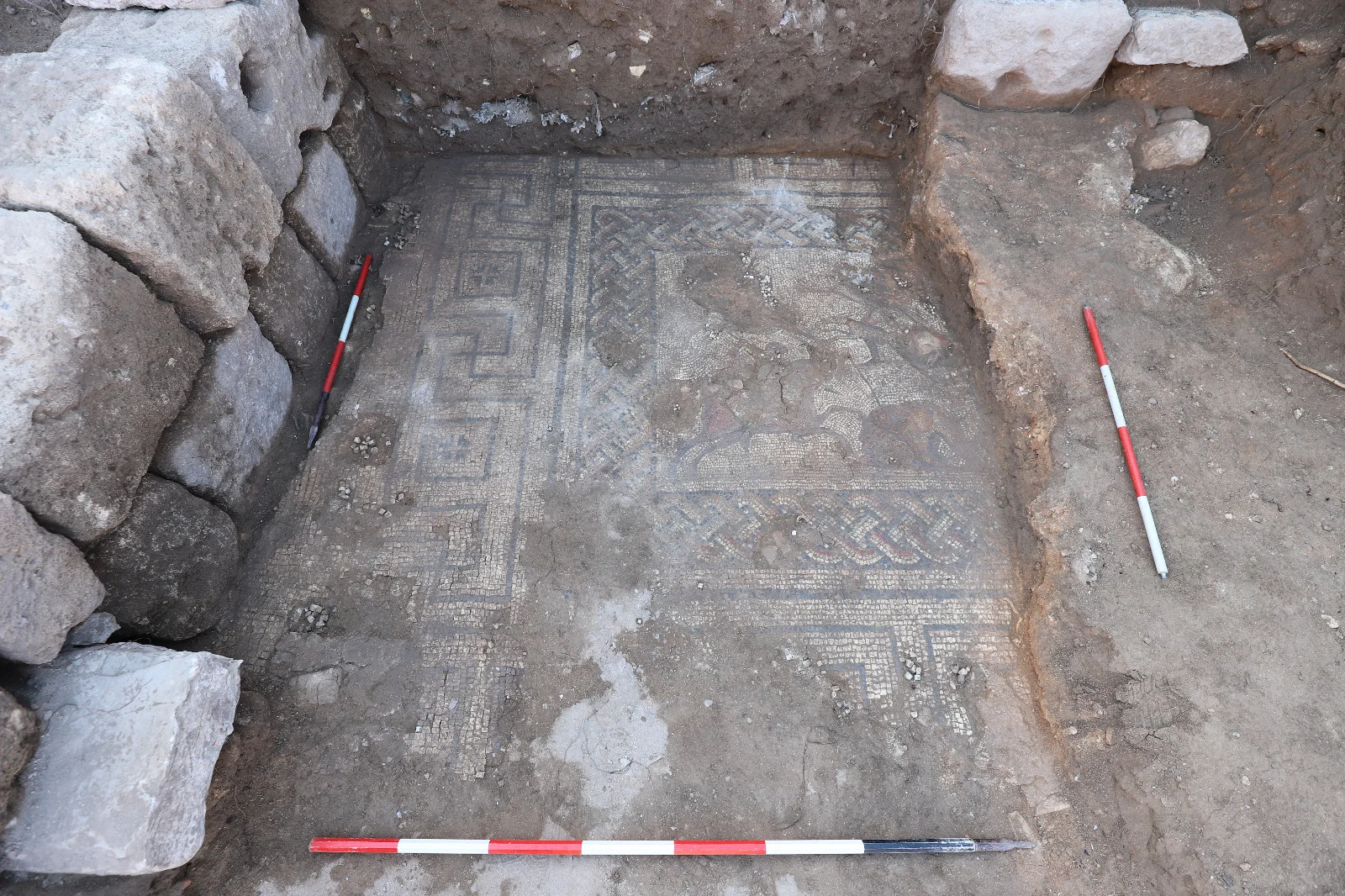 Roman Hunting Mosaic Reemerges in Marsala After More Than 50 Years Underground - Arkeonews