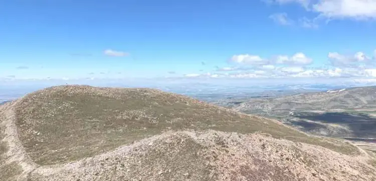 Drone footage taken after the seasonal snowmelt shows a large fortified area enclosing roughly 74,300 square meters. Credit: DHA
