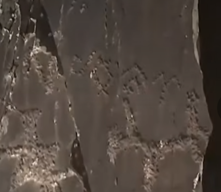 Archaeologists in Kazakhstan’s Burkhansai Gorge have documented more than 1,200 petroglyphs and a rare Old Turkic runic inscription reading “My name is Aba.” Credit: 24 kz