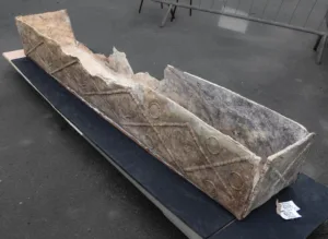 A Wealthy Roman Woman Was Buried in a Decorated Lead Coffin 1,700 Years Ago in Colchester