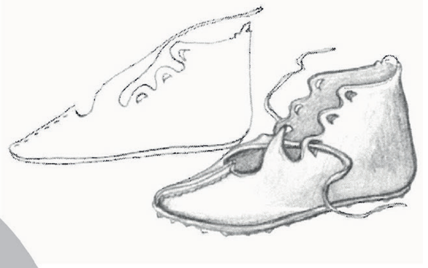 Reconstructed  Roman shoe of type Ramshaw I. Credit: Eriksson et al., 2026