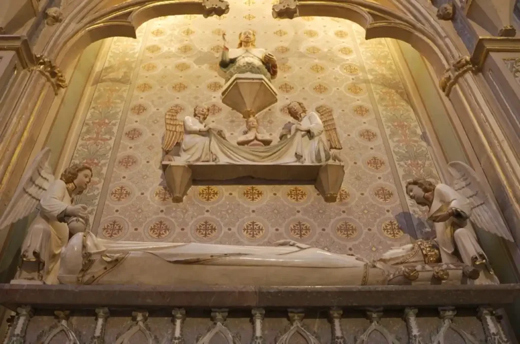 Tomb of Queen Elisenda at the monastery of Pedralbes. Credit: Institut de Cultura de Barcelona