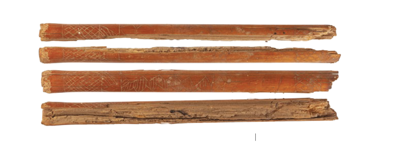 Mysterious 3,700-Year-Old Decorated Reed Revealed in Judaean Desert Cave