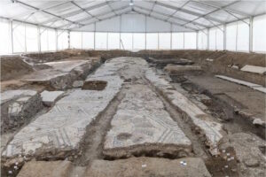 Early Christian Basilica with Polychrome Mosaics Found Beneath Former Fish Market in Oderzo, Italy