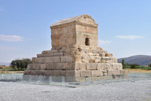 Historical Mihrab Discovered Near the Tomb of Cyrus the Great at Pasargadae