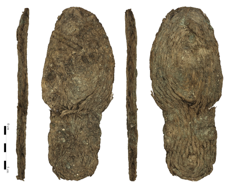 Eight Ancient Sandals Woven from Tough Esparto Grass Found in Spain’s Riotinto Mines