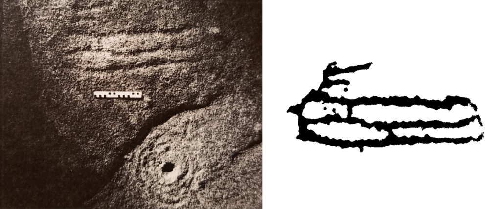 Boat of Bouça da Miséria (left) and details of carving (right). Credit: Díaz-Guardamino et al., 2026