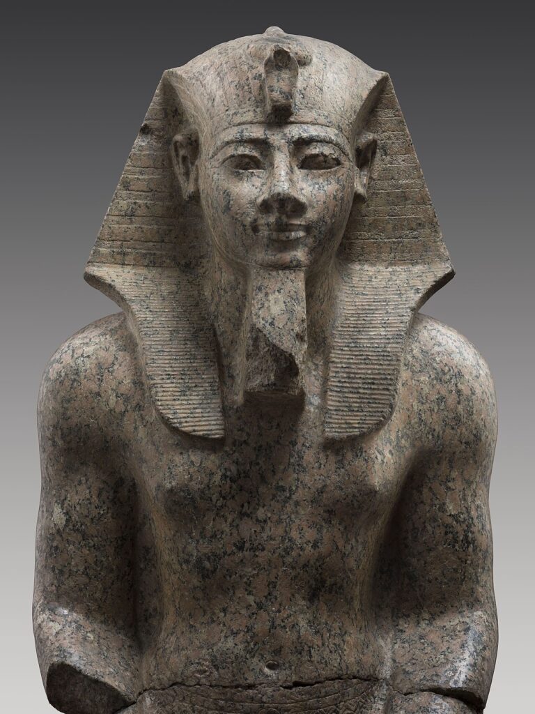 Amenhotep II statue in Museo Egizio. Credit: Public Domain