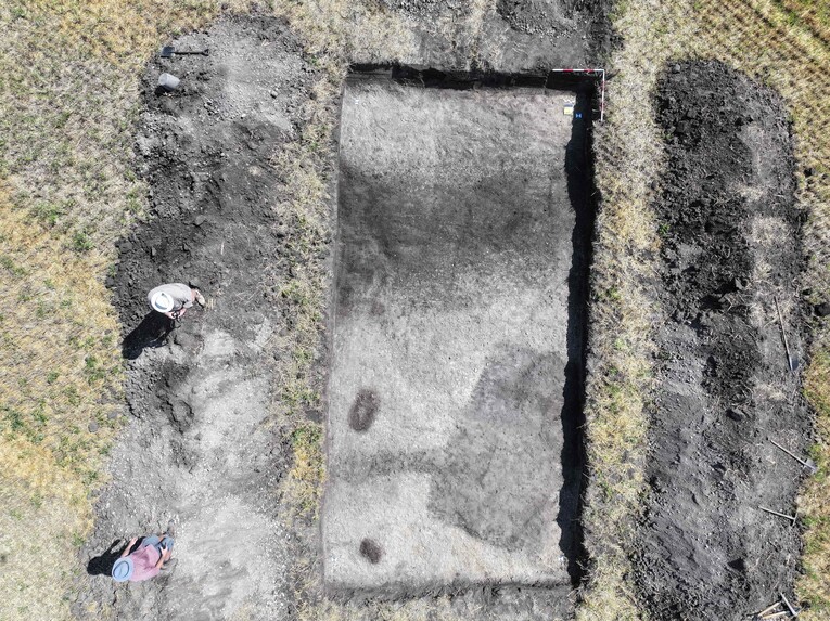 The enormous enclosure near the village of Chleby predates the earliest phase of Stonehenge by more than 1,000 years. Credit: University of West Bohemia