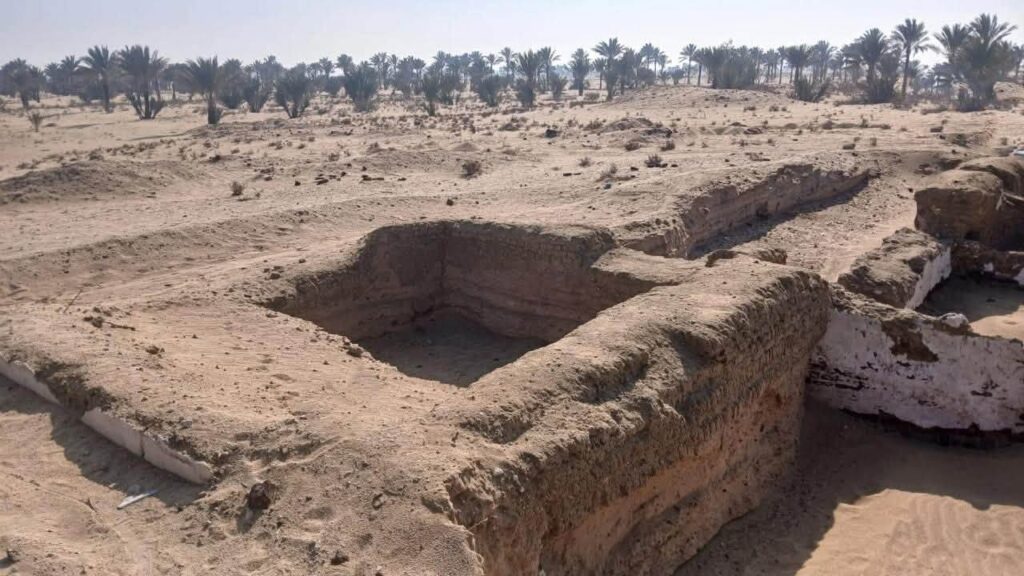 Archaeologists in North Sinai uncover a Mamluk-era caravanserai built for pilgrims and merchants in the lost city of Asila, on Egypt's historic pilgrimage road. Egyptian Ministry of Tourism and Antiquities
