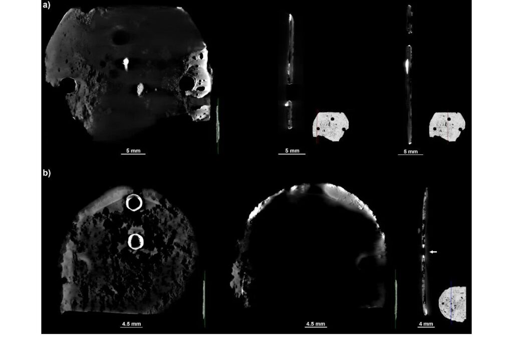 Micro-CT image of a tinned iron armor plate. Credit: University of Science and Technology Beijing (USTB)