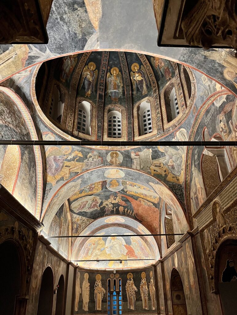 Mosaics preserved inside the Kariye Mosque (Chora Church) in Istanbul. Credit: Public Domain
