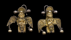 Rare Silver Earrings from Khakassia May Preserve an Image of Umay, the Ancient Turkic Goddess
