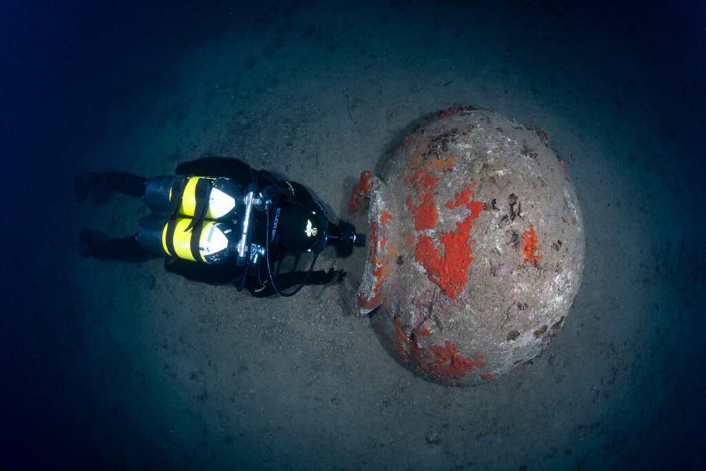 A Roman dolium, unlike portable amphorae, was designed to hold large quantities of wine, oil, or other foodstuffs and was often kept fixed in place. Credit: Soprintendenza archeologia, belle arti e paesaggio per le province di Pisa e Livorno