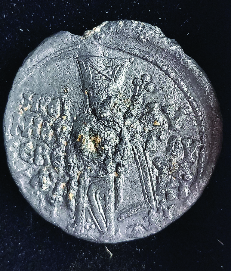 The image of Empress Irene. Credit: Prof. Nikolay Ovcharov - Trud