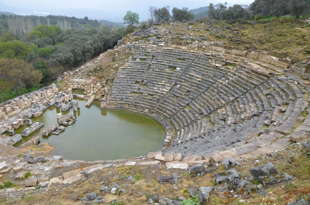 The theatre in Stratonicea. Credit: Public Domain