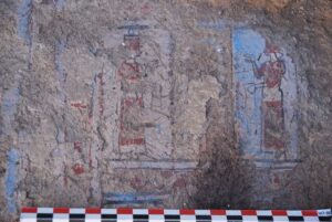Rare Urartian Mural Found in Armenia with Its 2,600-Year-Old Colors Still Preserved