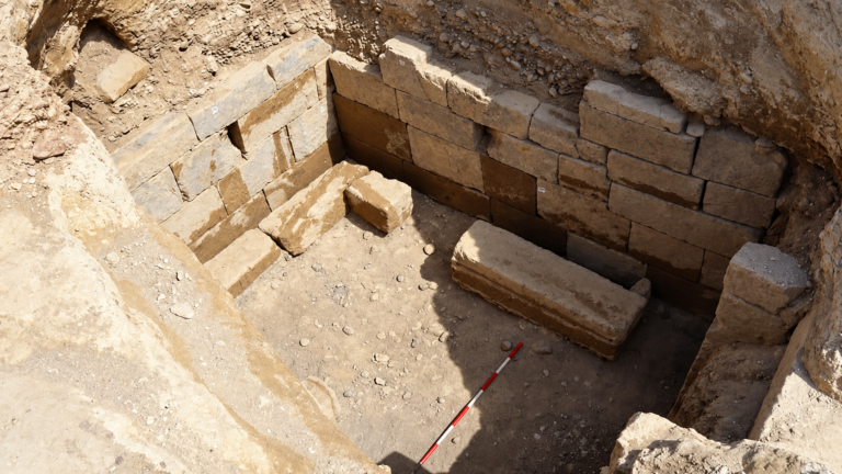 Gold and a Rare Woman’s Shoe Survive in a Looted 2,600-Year-Old Etruscan Tomb