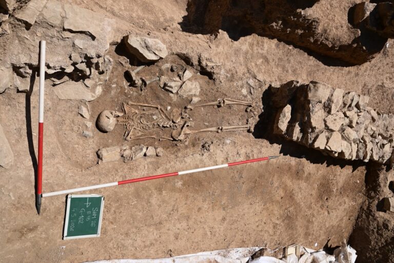 Archaeologists Find Roman Grave With Body Buried Face Down — and a Glass Date