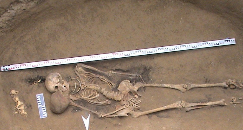  Mound No. 31 of the Khankharinsky Dol: the burial of a woman. 