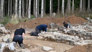 A Roman Temple to Mars Lay Hidden Just Centimeters Beneath a Forest Floor in the Heart of Europe