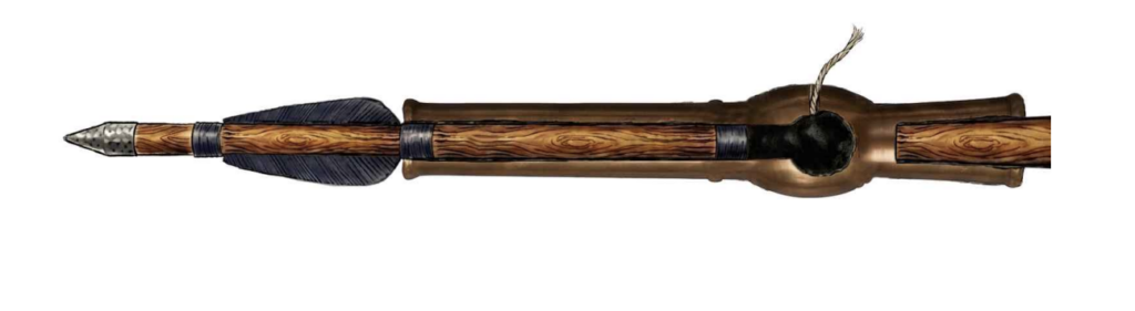  Illustration showing the firing mechanism of Korea’s oldest surviving gunpowder weapon.